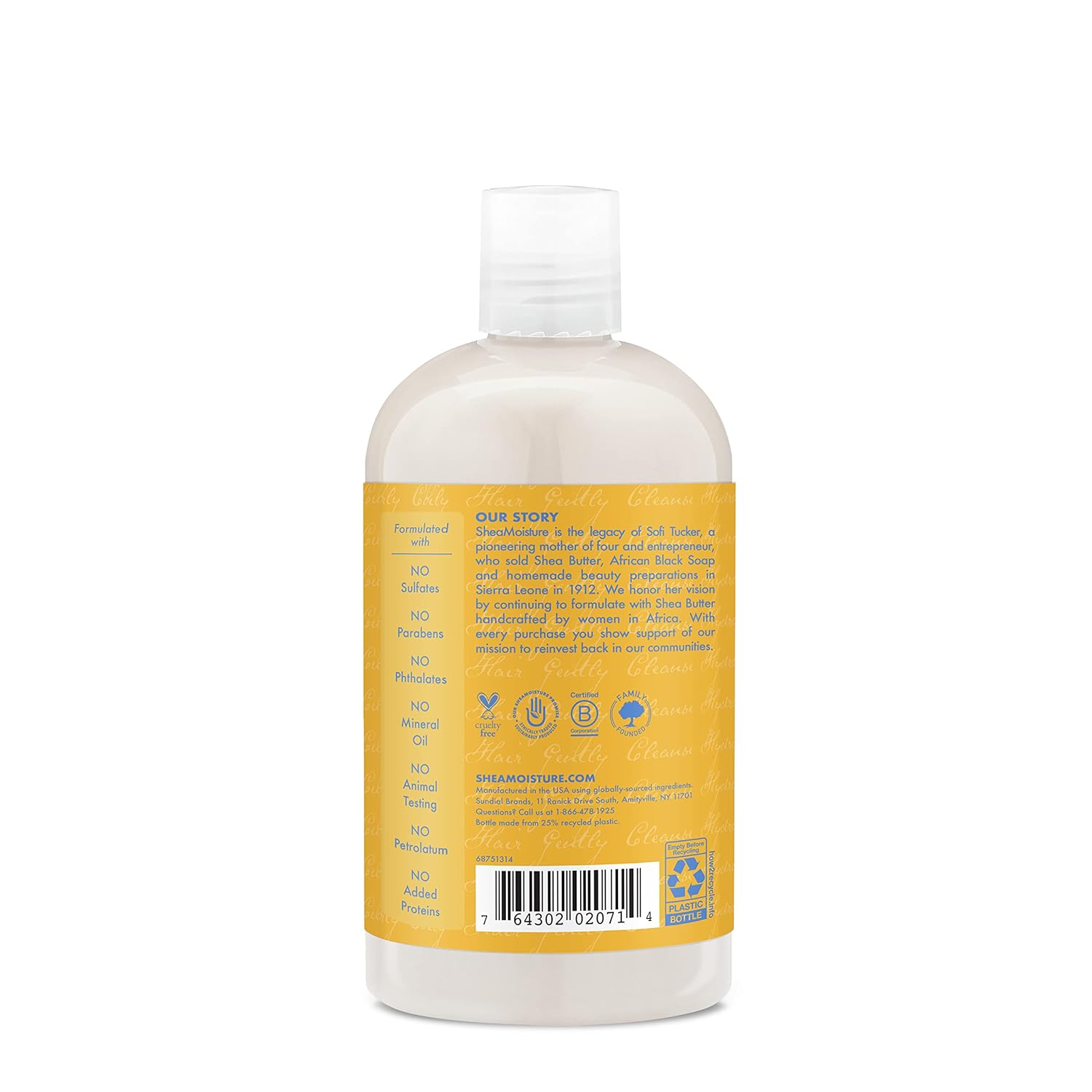 Shea Moisture Low Porosity Weightless Shampoo 13oz