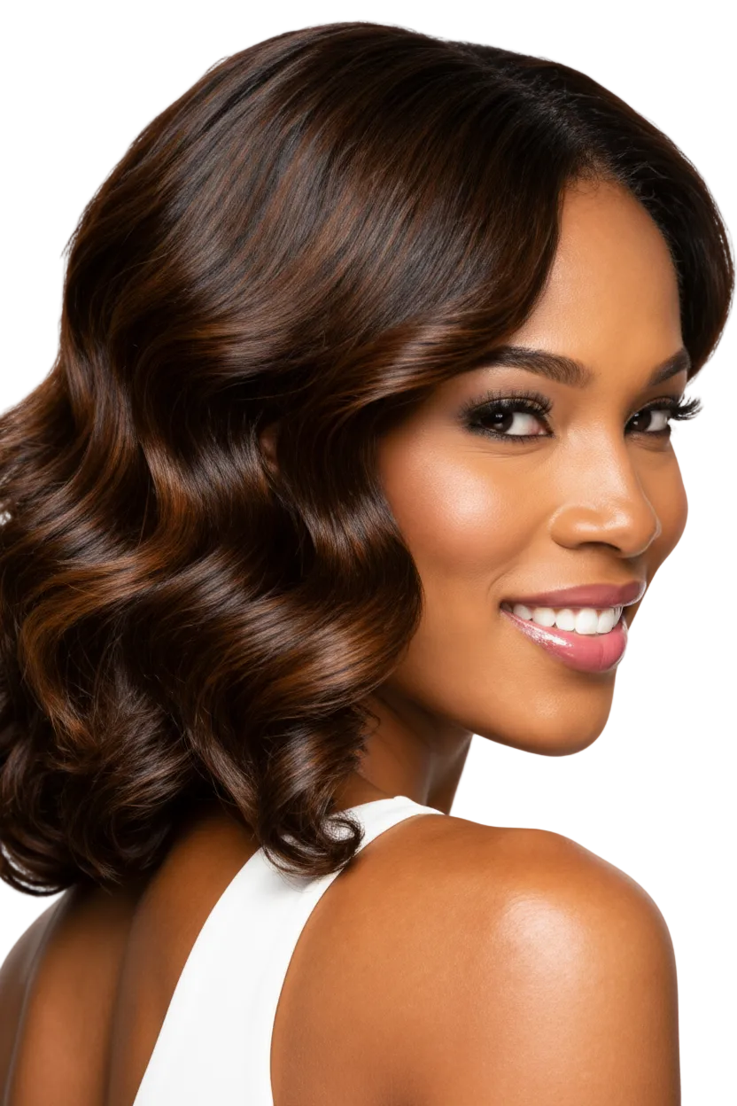 Dream Hair ML Spanische Welle 8 "Echthaar (4 pcs)