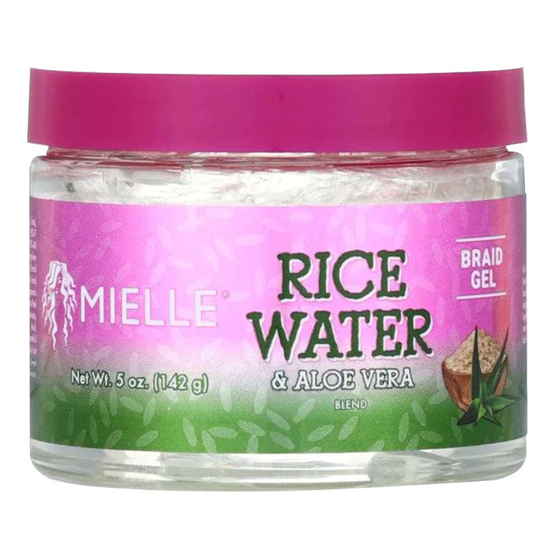 Mielle Rice Water &amp; Aloe Braid Gel 5oz