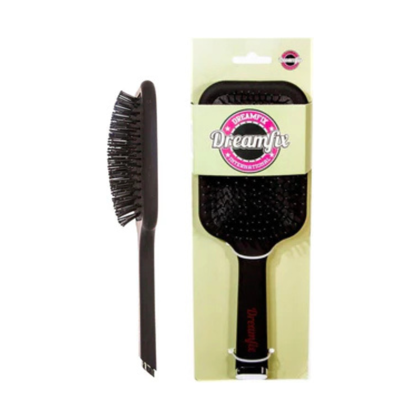 <tc>Dreamfix Plastic Paddle Brush Size : 25*8cm</tc>