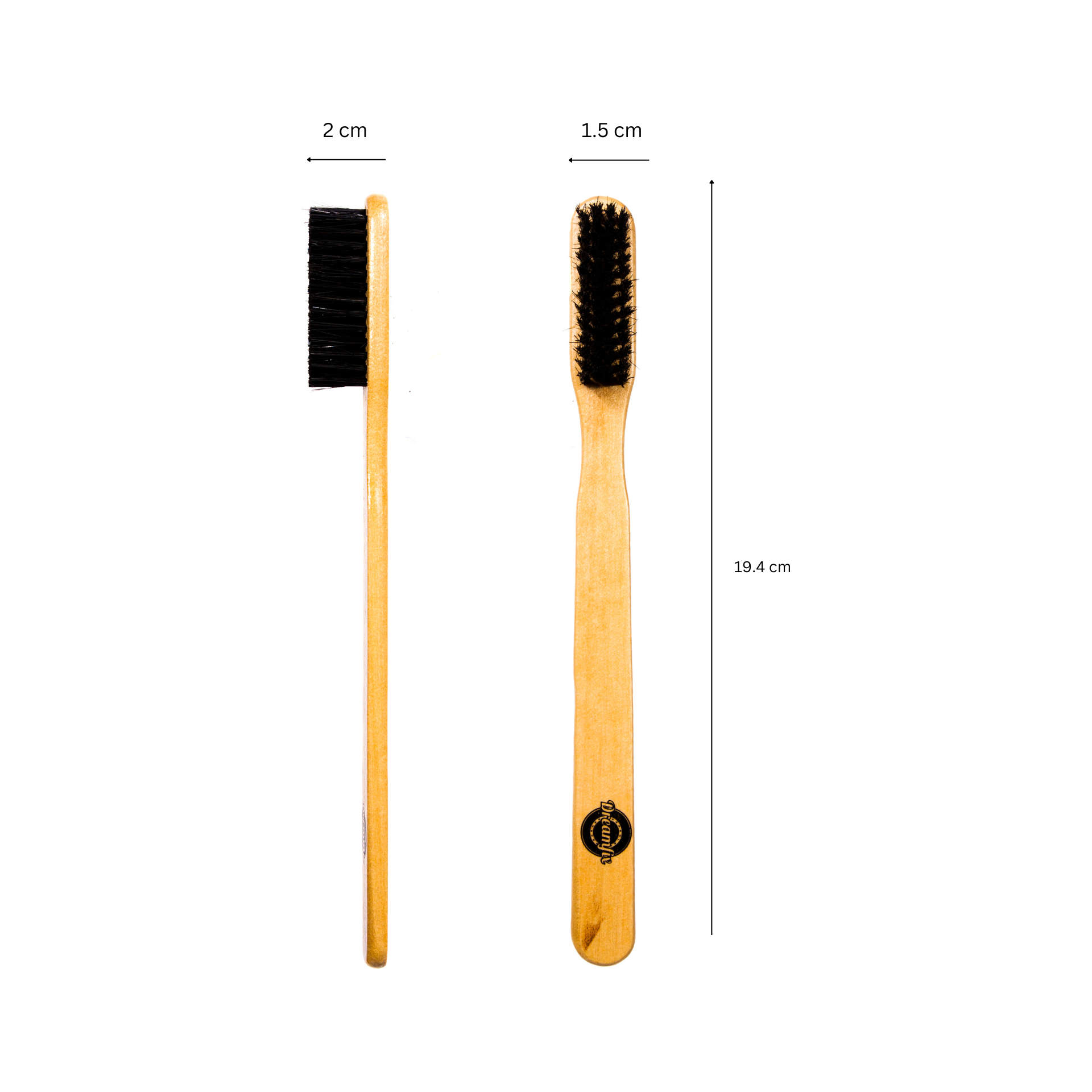 Dreamfix Ultimate Edge Brush 100% Boar Bristles 19.4*1.5*2cm