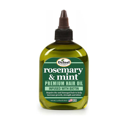 Difeel Rosemary &amp; Mint Premium Hair Oil With Biotin 75ml / 210ml