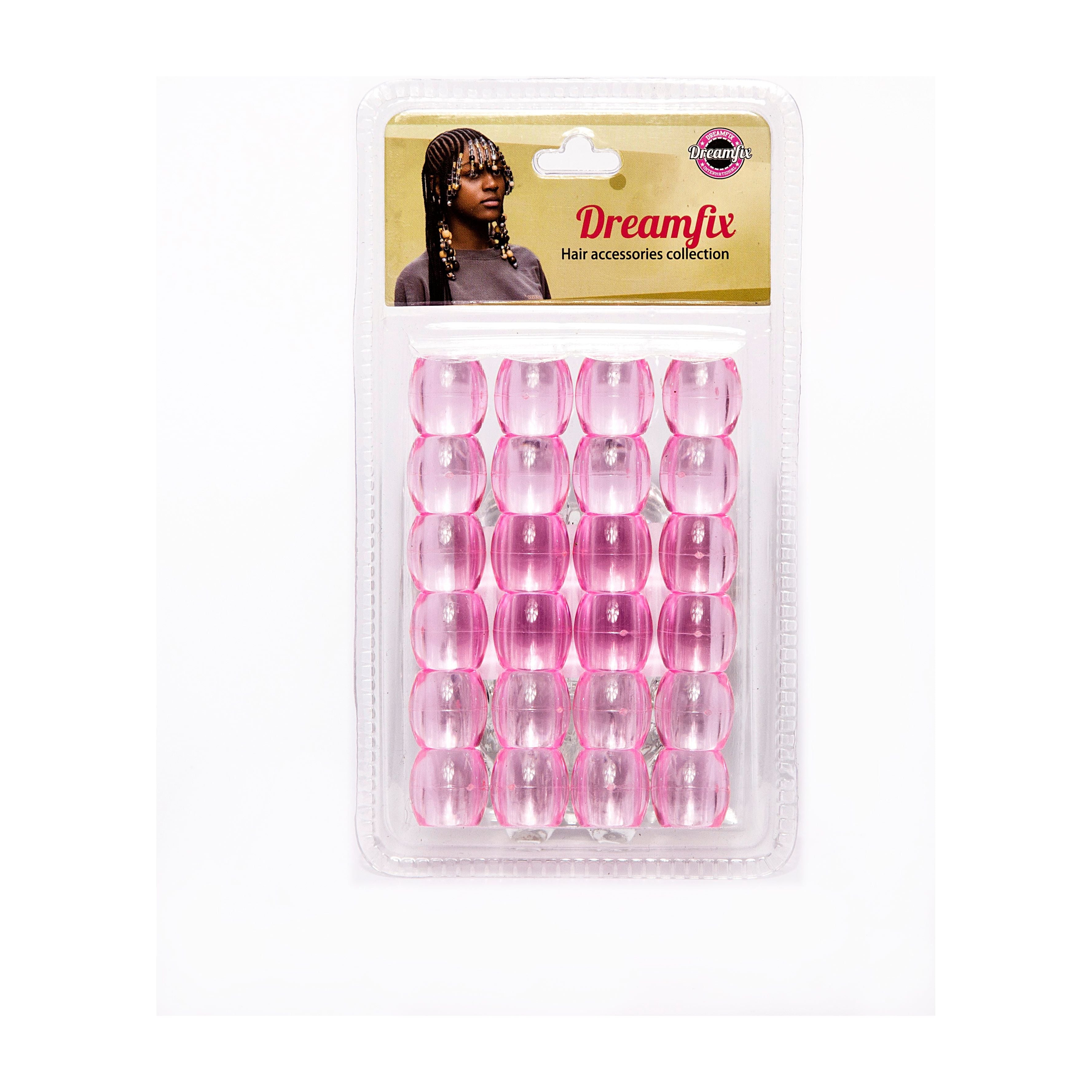 Dreamfix Jumbo Hair Beads Transparent