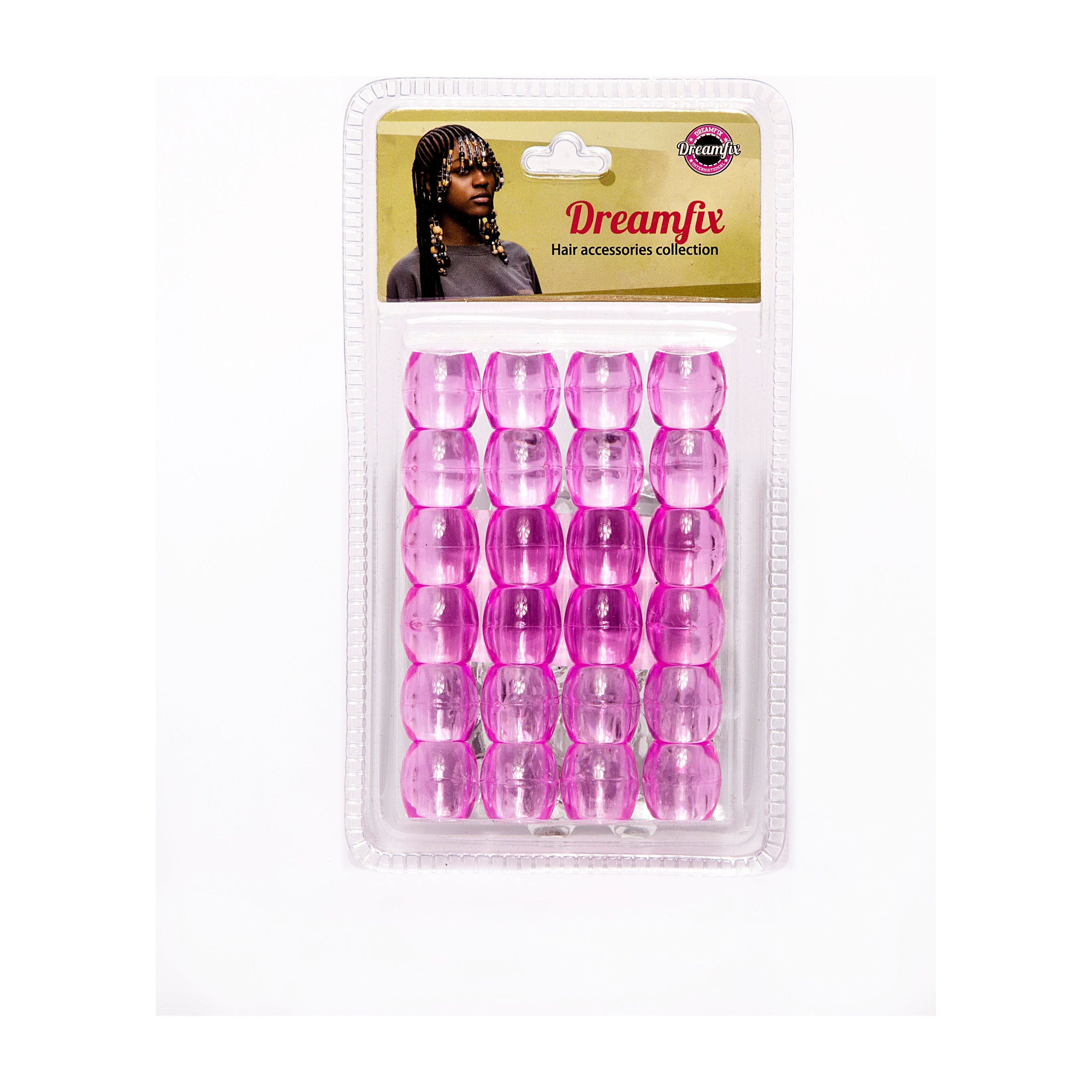 Dreamfix Jumbo Hair Beads Transparent