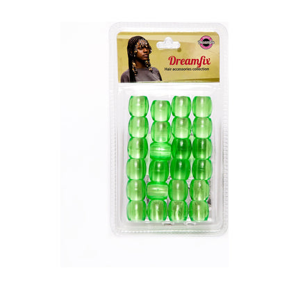 Dreamfix Jumbo Hair Beads Transparent