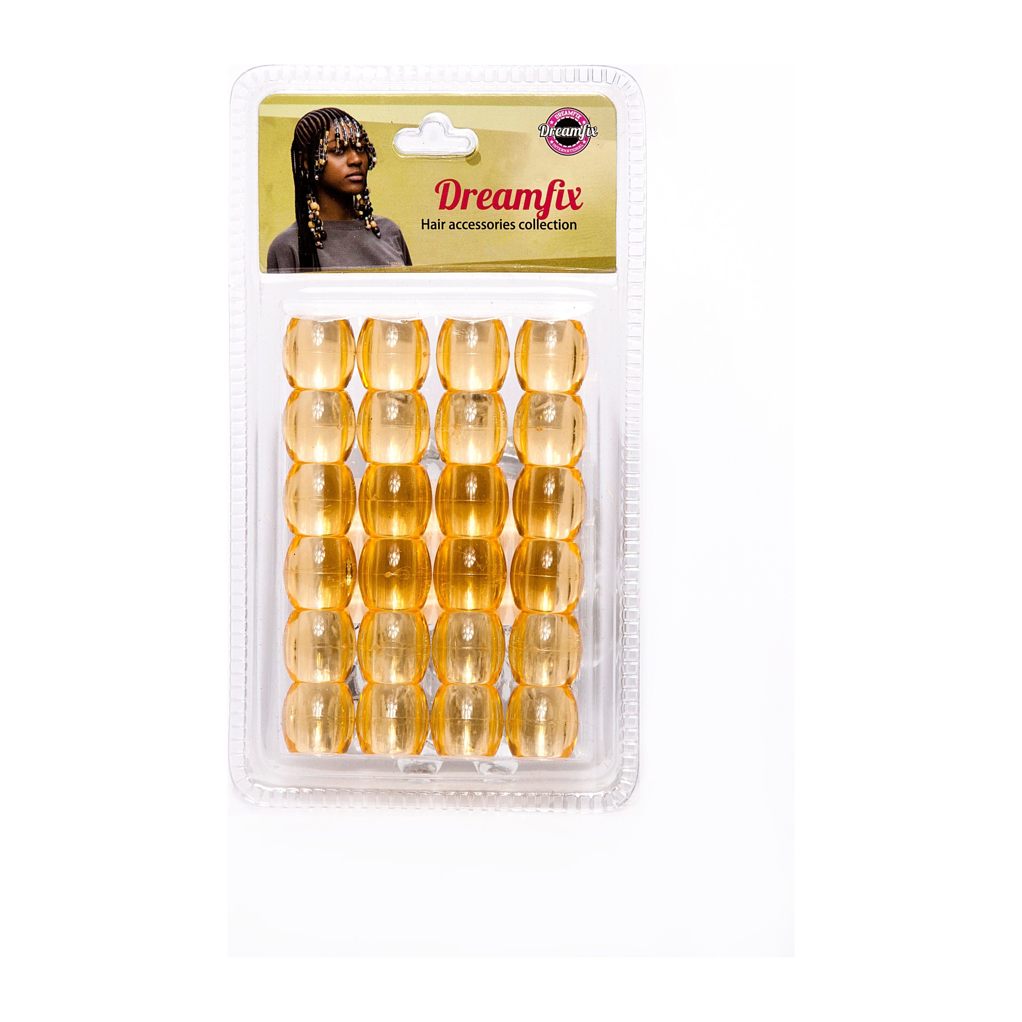 Dreamfix Jumbo Hair Beads Transparent