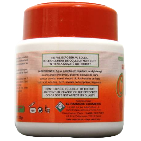 Choura Carrot Beauty Lightening Cream 250g