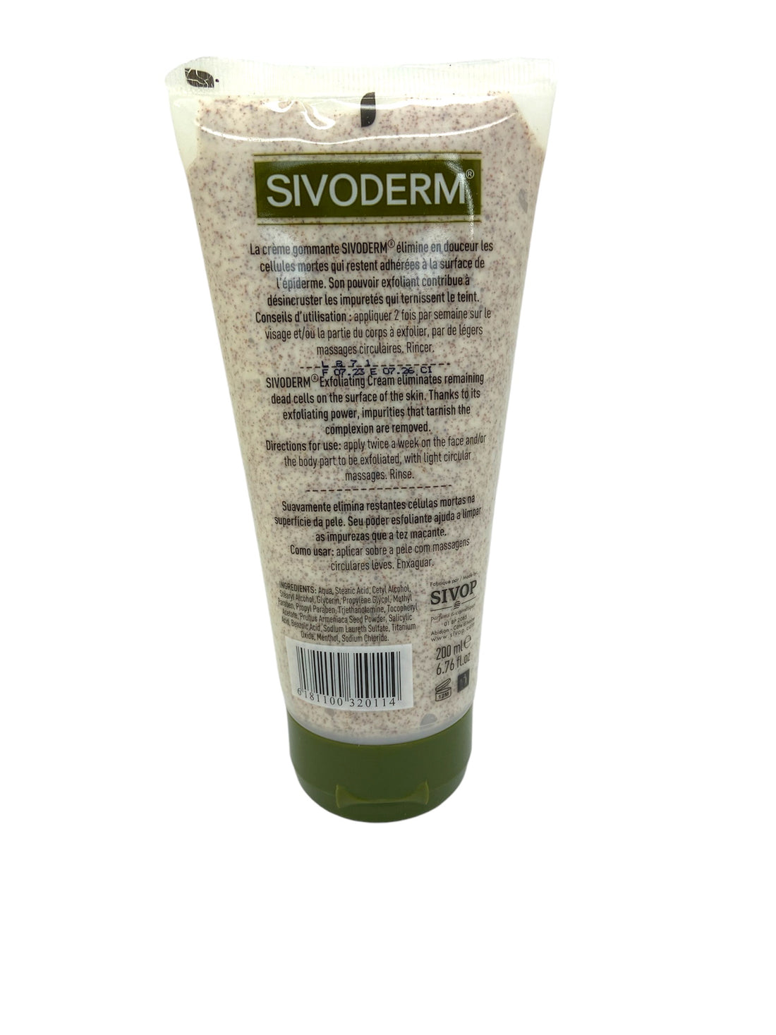 Sivoderm Gommage Exfoliating Cream 200ml