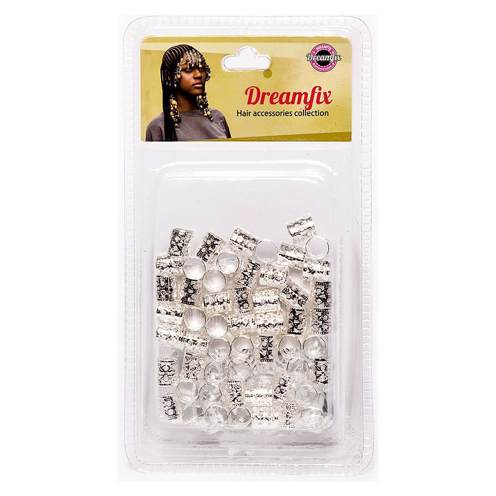 Dreamfix Hair Beads For Kids Silver Style