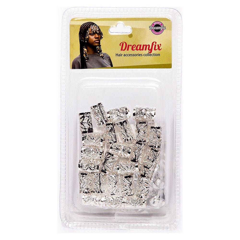 Dreamfix Hair Beads For Kids Silver Style