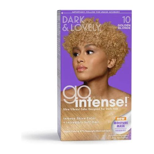 Dark and Lovely Soft Sheen-Carson Go Intense Ultra Vibrant Color On Dark Hair