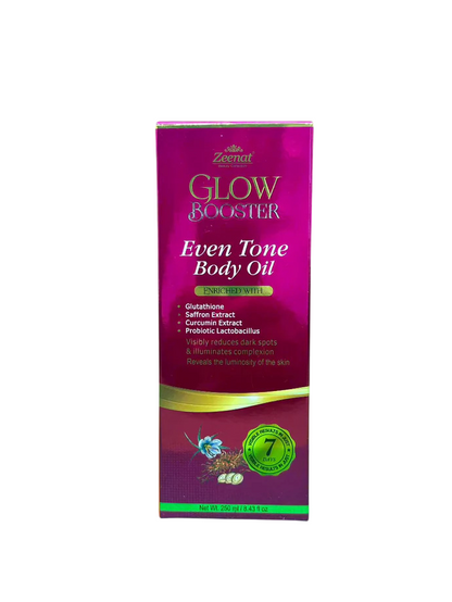 Zeenat Glow Booster EvenTone Body Oil 250ml