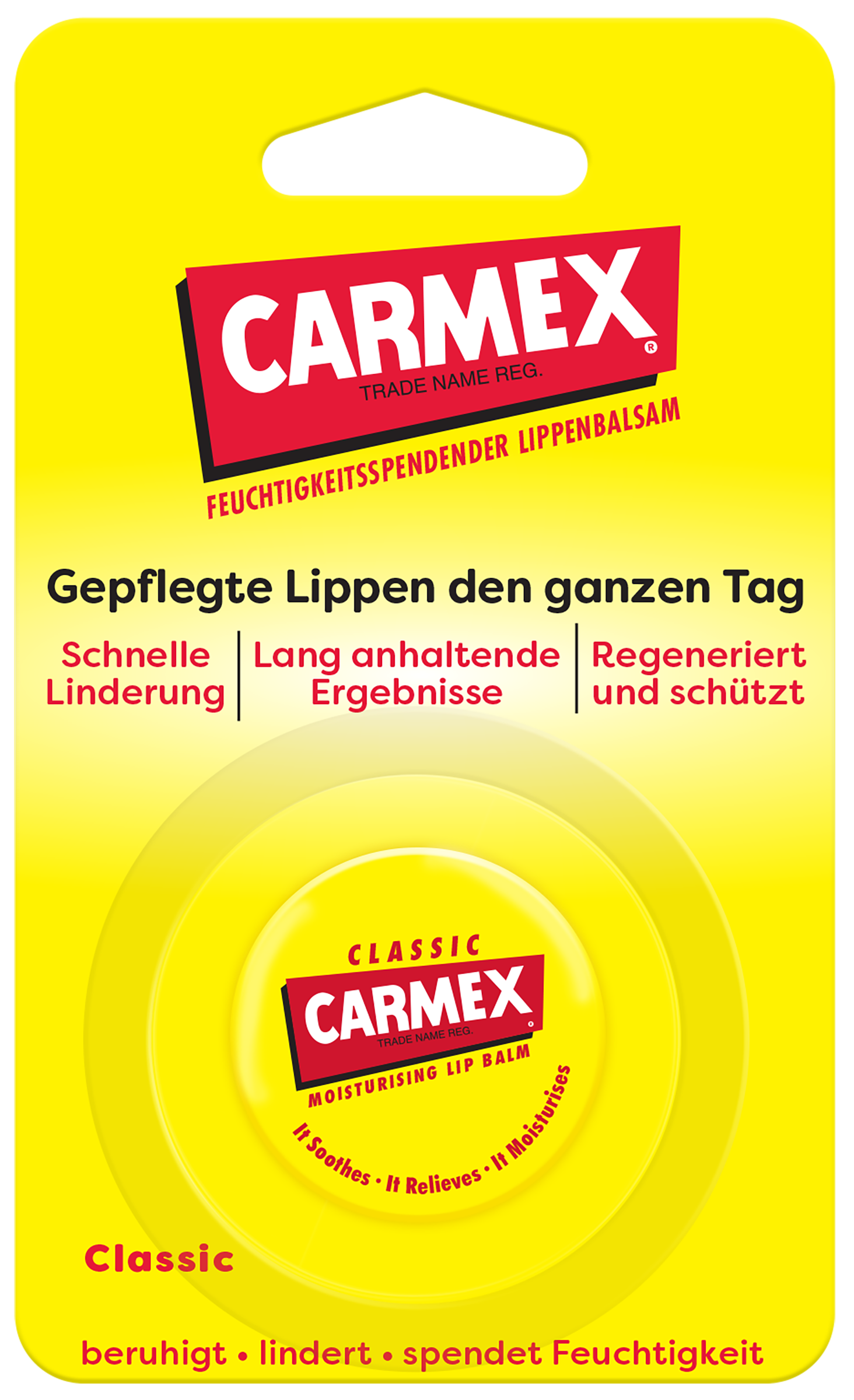 Carmex CLASSIC Moisturising Lip Balm For Dry And Chapped Lips 7.5g