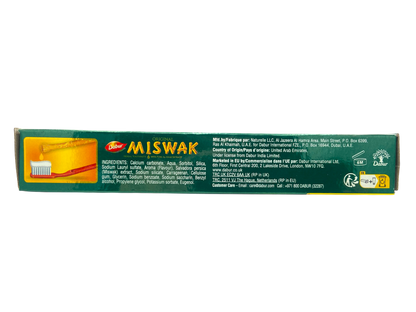 Dabur Miswak Toothpaste (50 + 25g Free) For Healthy Gums &amp; Fresh Breath