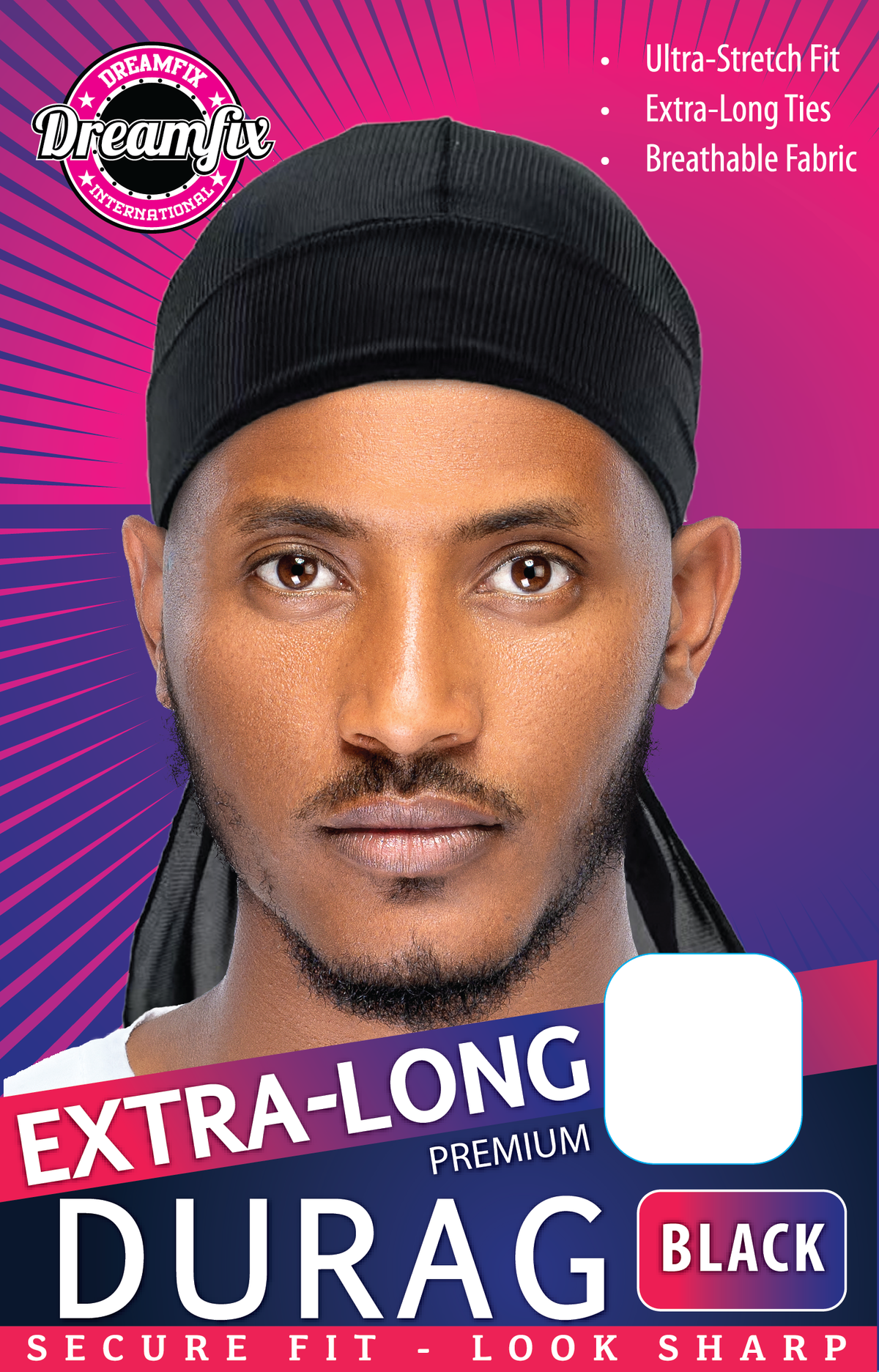 Dreamfix Extra-long Satin Durag