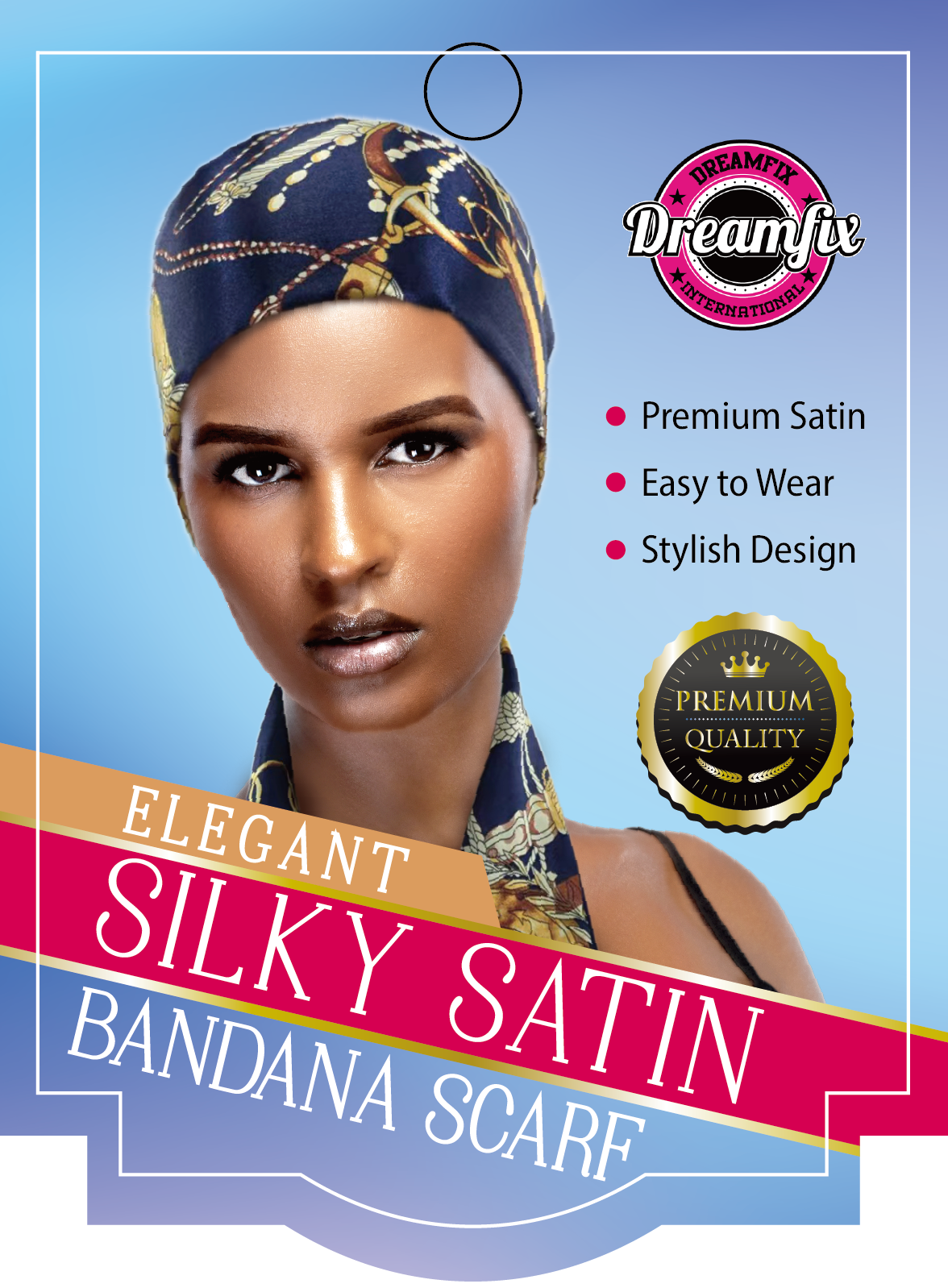 Dreamfix Bandana Scarf Satin
