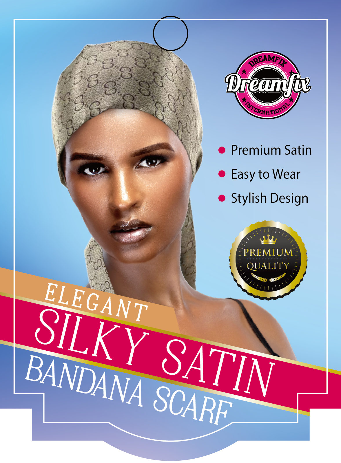 Dreamfix Bandana Scarf Satin