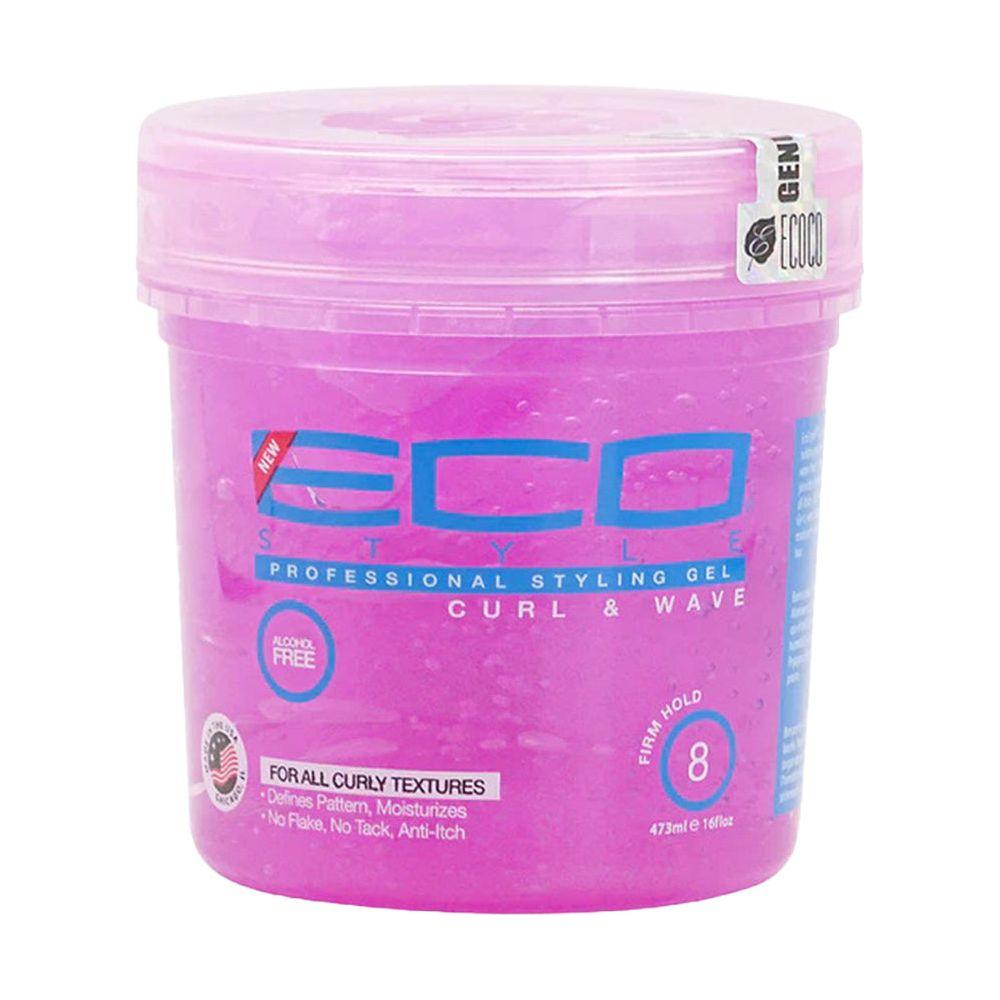 Eco Styler Pink Curl &amp; Wave Firm Hold Styling Gel 32oz/24oz/8oz/16oz/5LB