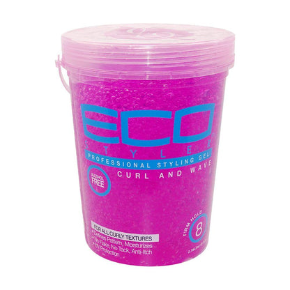 Eco Styler Pink Curl &amp; Wave Firm Hold Styling Gel 32oz/24oz/8oz/16oz/5LB