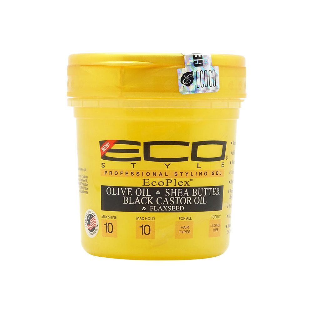 Eco Style Styling Gel Olive Oil &amp; Shea Butter 5LB/32oz/16oz/8oz