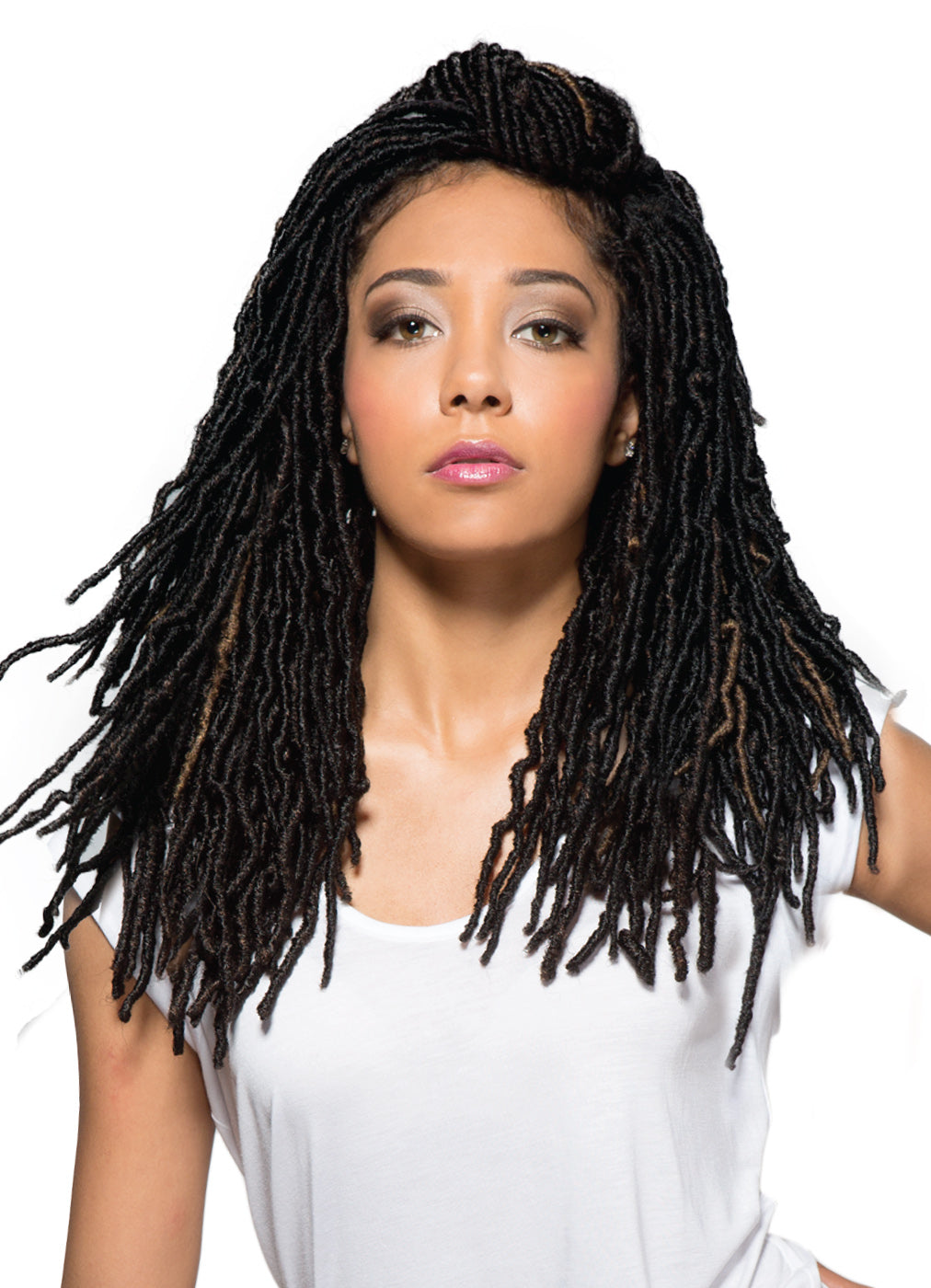 BOBBI BOSS Crochet Braid 2X Nu Locs Kunsthaar 14&quot; / 18&quot; / 24&quot; / 36&quot;