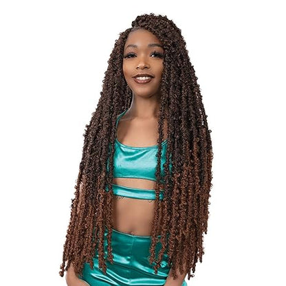 Janet Collection Nala Tress Bali Butterfly Locs Crochet Braids Kunsthaar 18&quot;