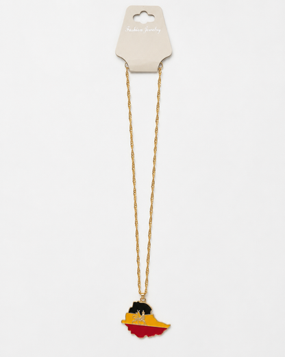 Dreamfix Ethiopia Pendant with Lion Emblem