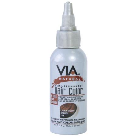 Via Natural Semi-Permanent Hair Color 60ml