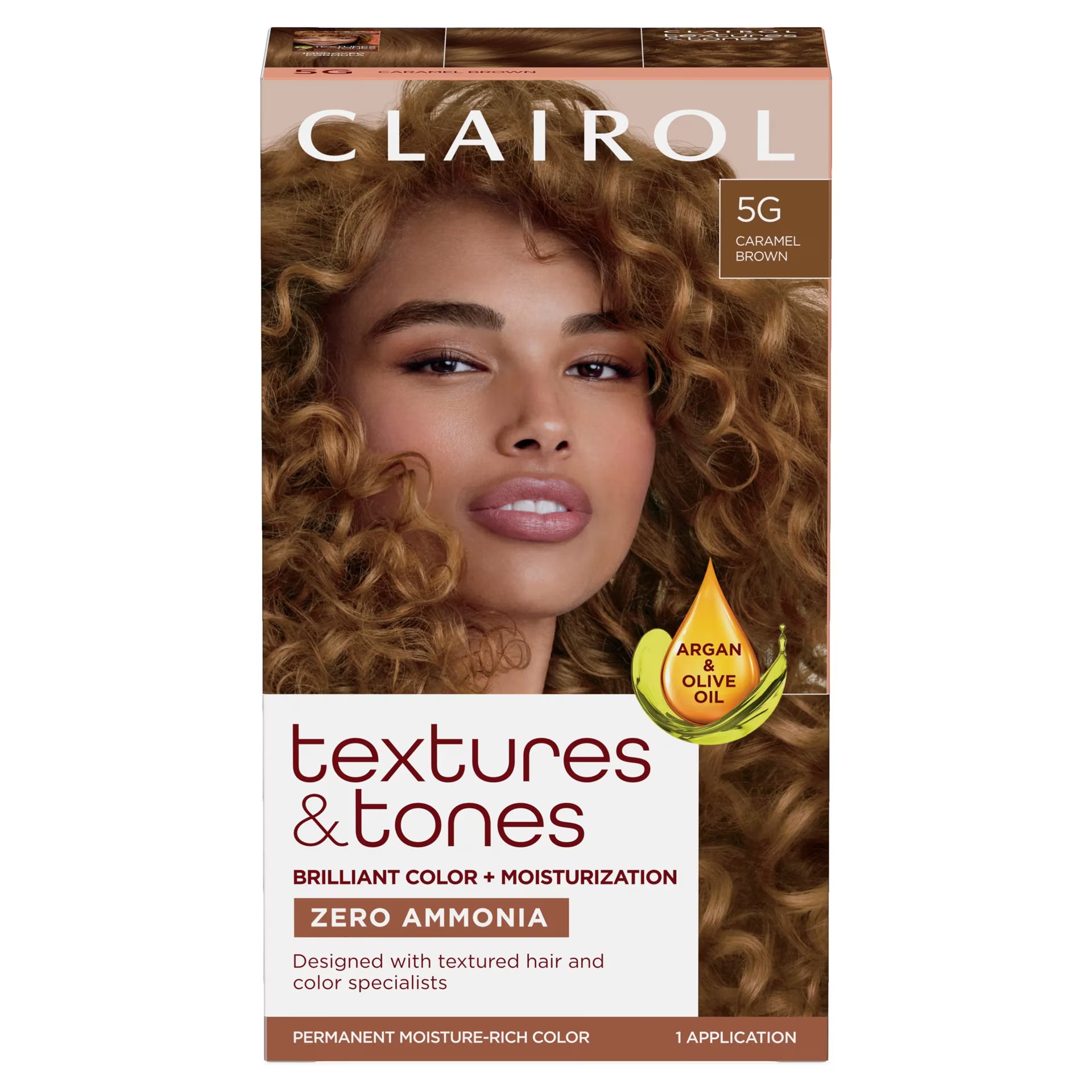 Clairol Textures and Tones Permanent Moisture-Rich Hair Color
