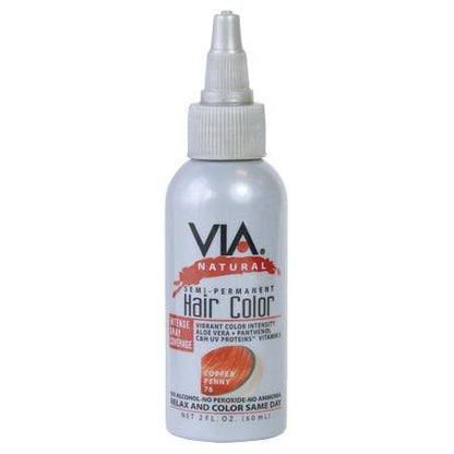 Via Natural Semi-Permanent Hair Color 60ml