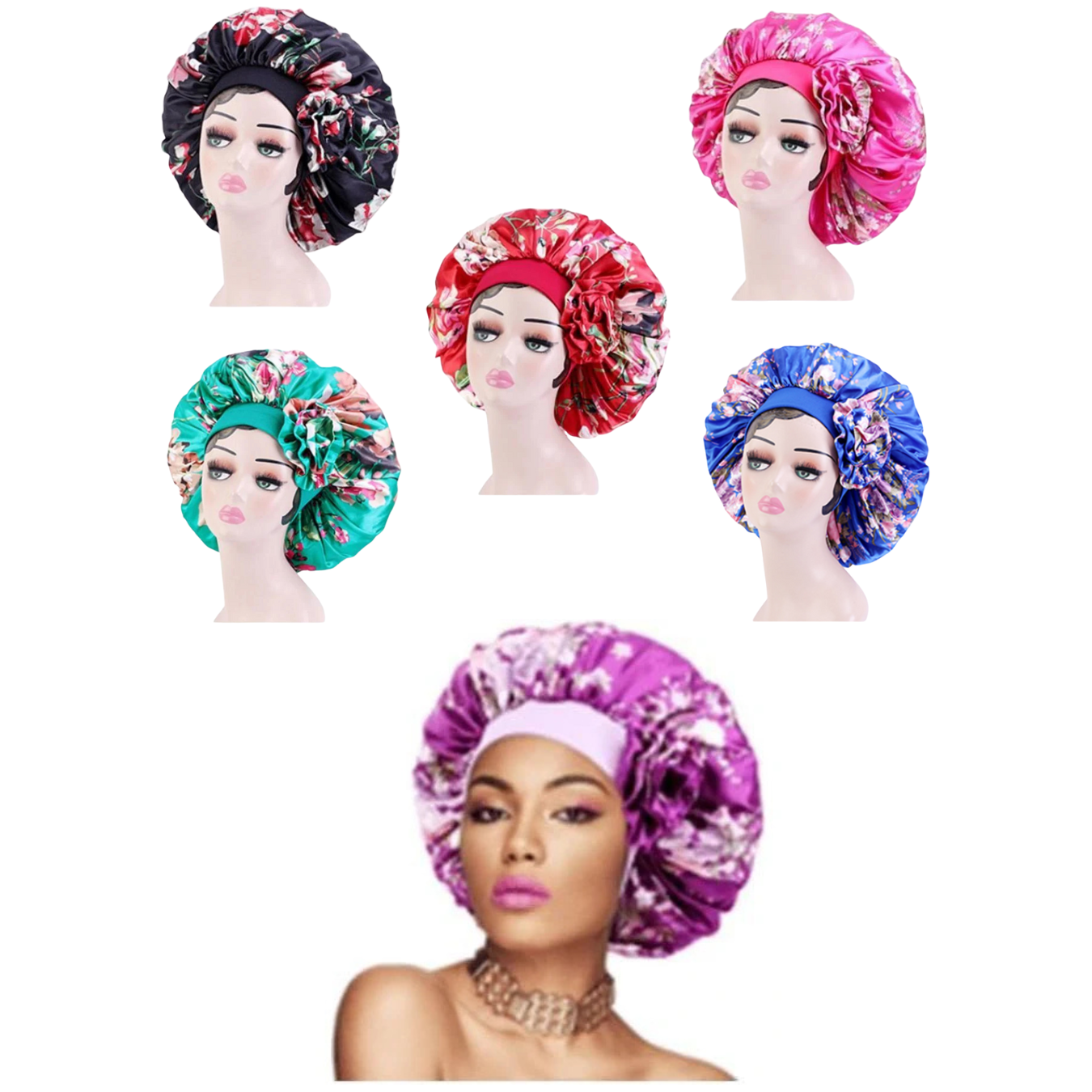 Dreamfix 3D Flower Bonnet - Adults