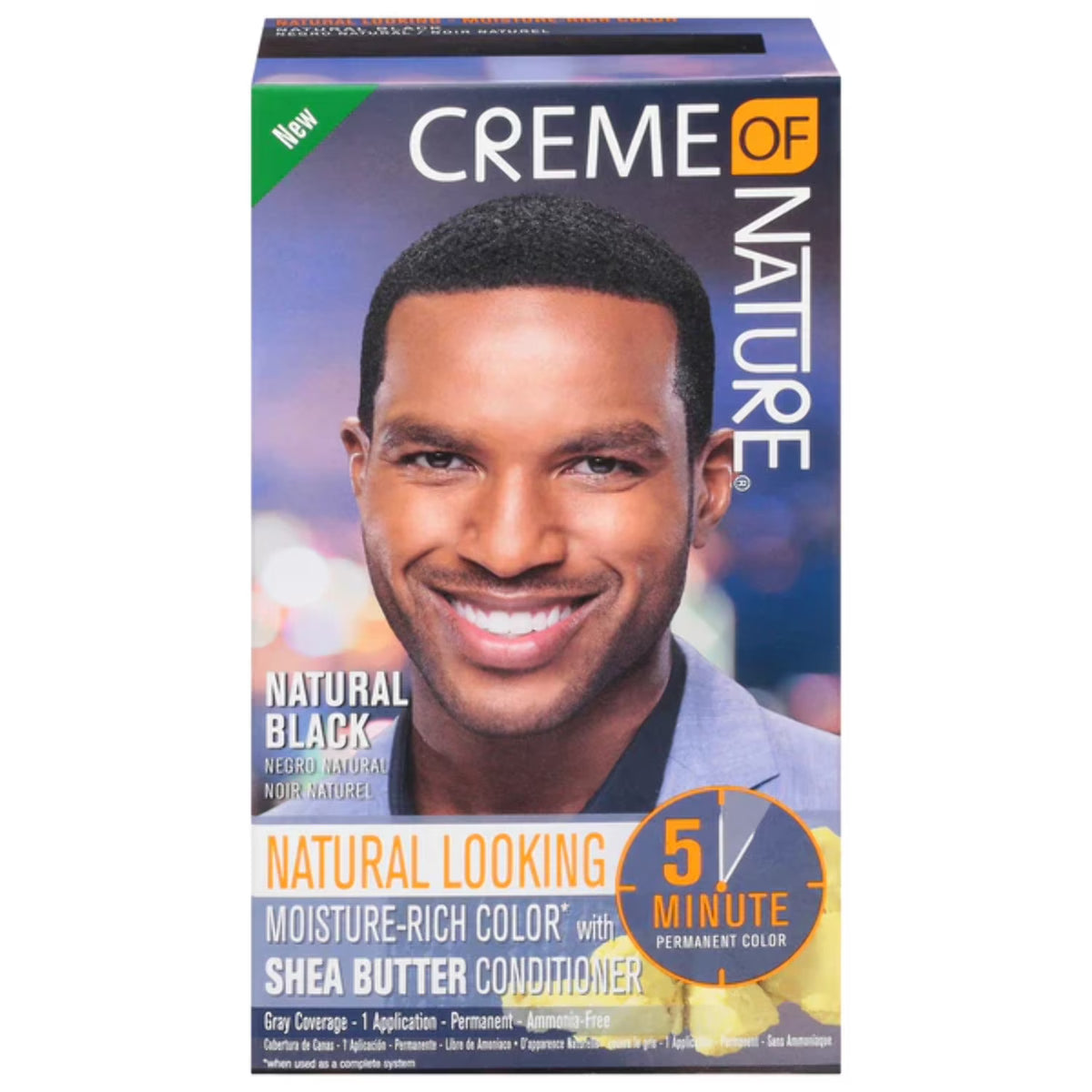 Creme of Nature Natural Looking Moisture Rich Color with Shea Butter Conditioner