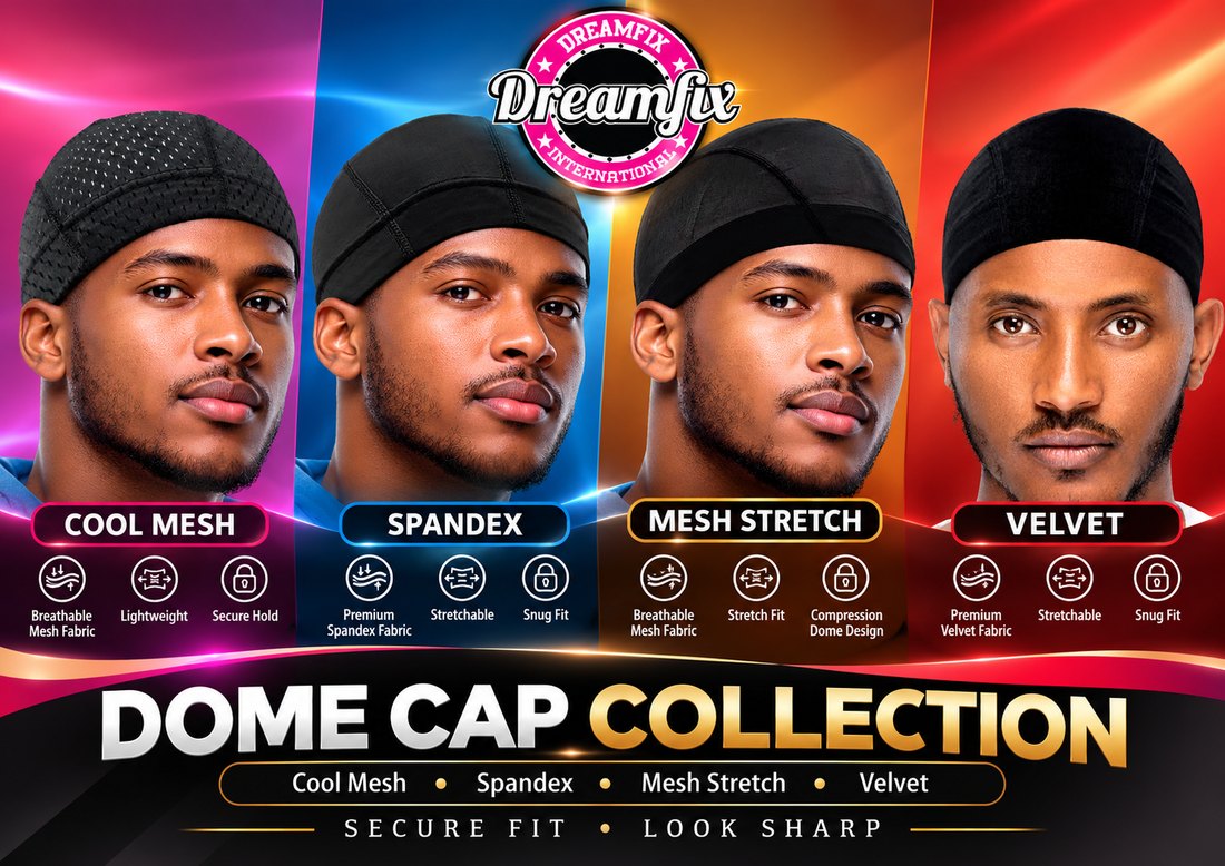 Dreamfix Dome Cap Black