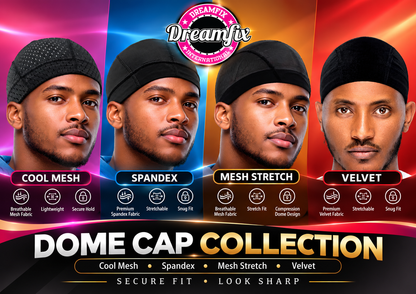 Dreamfix Dome Cap Black