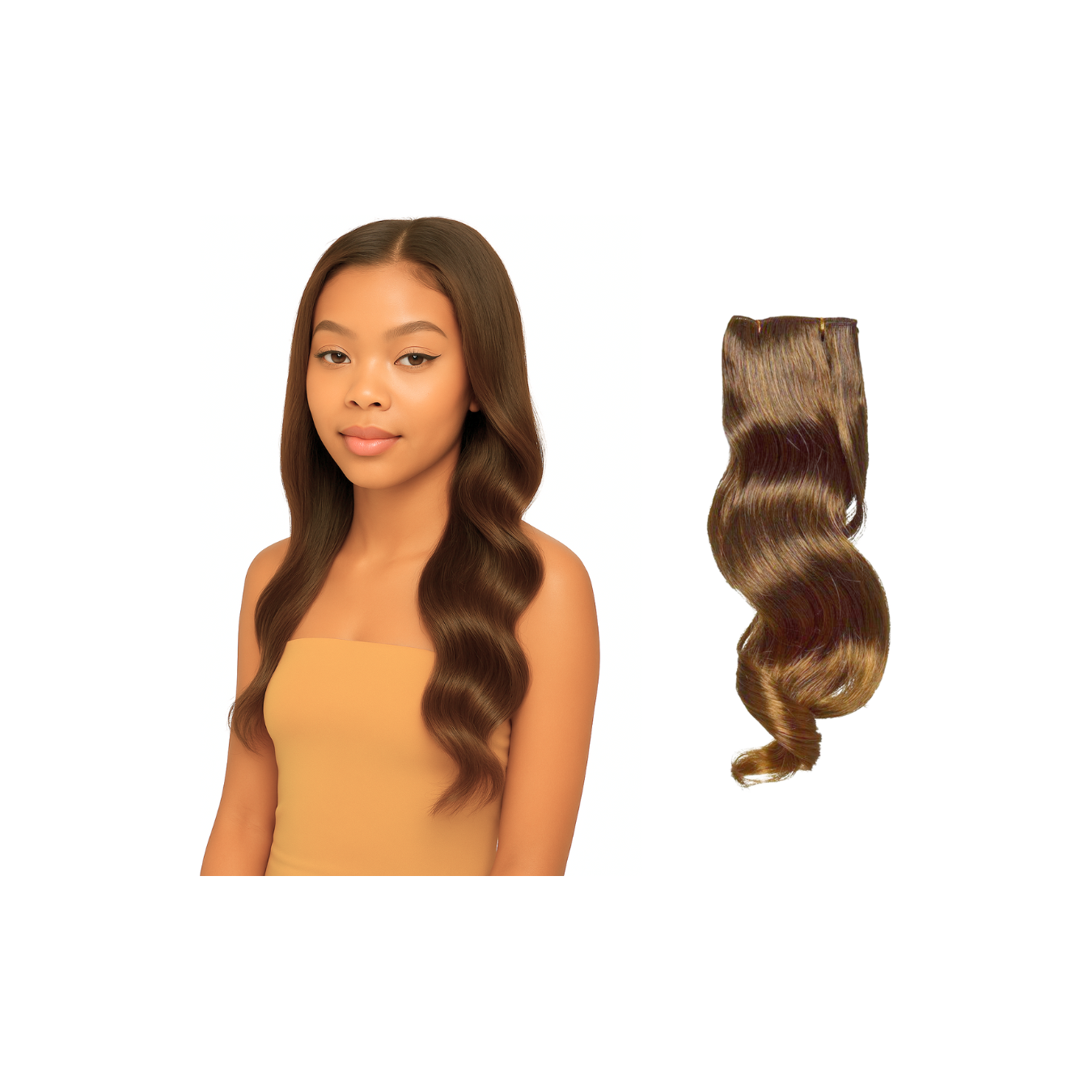 Dream Hair S-Free Wave Weaving 14"/35cm Synthetic Hair