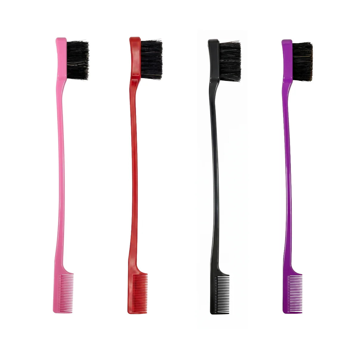 Annie Dual-Ended 2 in 1 Edge Brush &amp; Comb (Assorted Color)