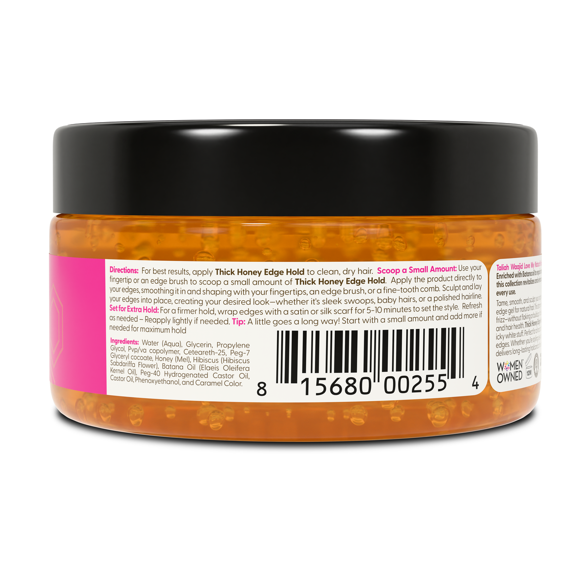 Taliah Waajid Love My Natural Hair Thick Honey Hold Edge Gel 8oz