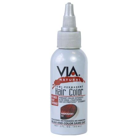 Via Natural Semi-Permanent Hair Color 60ml