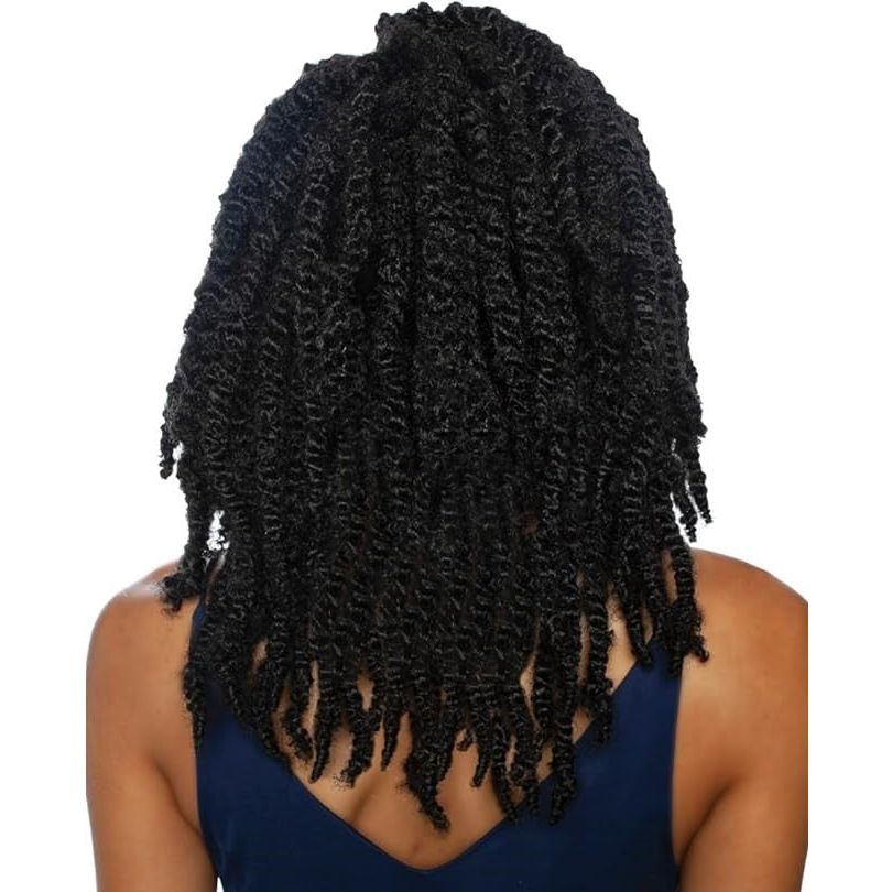 Mane Concept Afri-Naptural 3X Afro Spring Twist Synthetic Hair 16&quot; / 24&quot;