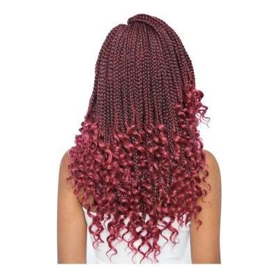 Mane Concept Afri-Naptural 3X Curly Ends Box Braids Kunsthaar 14&quot; / 18&quot;