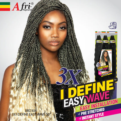 Mane Concept Afri-Naptural 3X I Define Easy Wave Synthetic Hair 50&