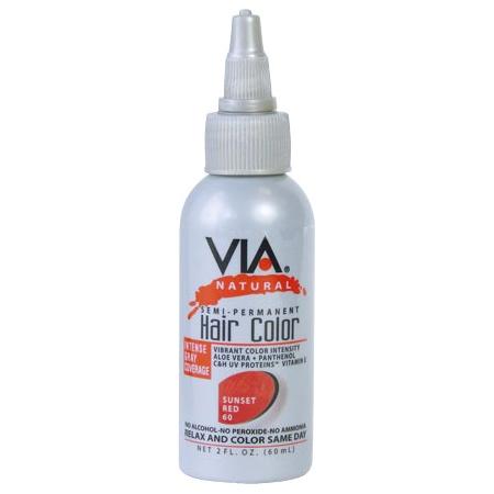 Via Natural Semi-Permanent Hair Color 60ml