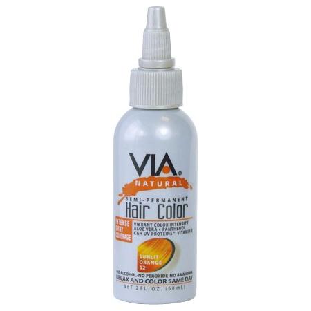 Via Natural Semi-Permanent Hair Color 60ml