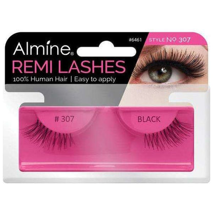 Almine Eyelashes Black 100% Remi Human hair - Gtworld.de