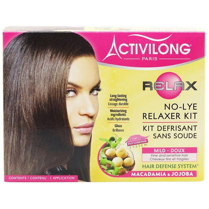 Activilong Actigloss No - Lye Relaxer Kit mild Jojoba/Macadamia Oil - Gtworld.de