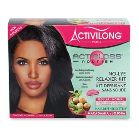 Activilong Actigloss No - Lye Relaxer Kit Reg Jojoba/Macadamia - Gtworld.de