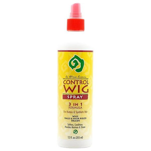 African Essence Control Wig Spray 3 in 1 Formula For Human &amp; Synthetic Hair 355ml - Gtworld.de