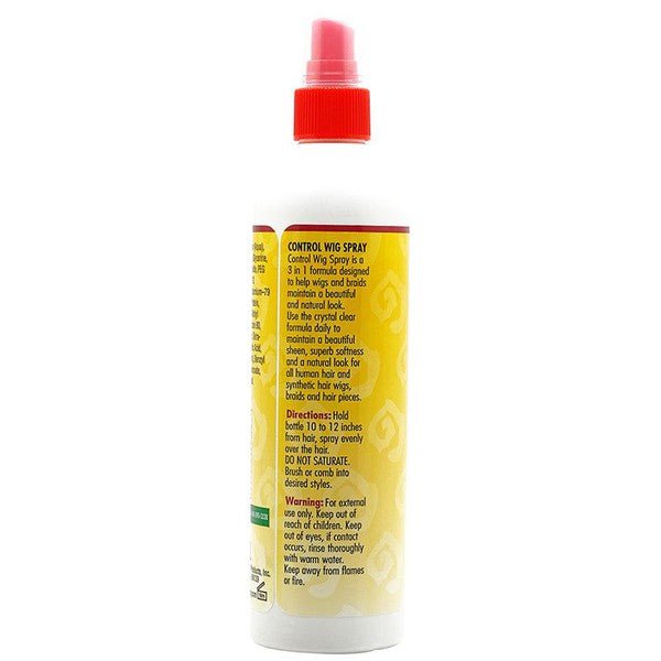 African Essence Control Wig Spray 3 in 1 Formula For Human &amp; Synthetic Hair 355ml - Gtworld.de