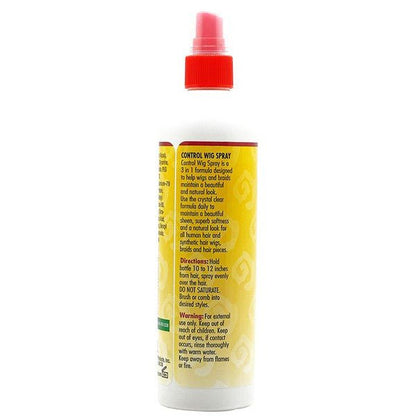 African Essence Control Wig Spray 3 in 1 Formula For Human &amp; Synthetic Hair 355ml - Gtworld.de