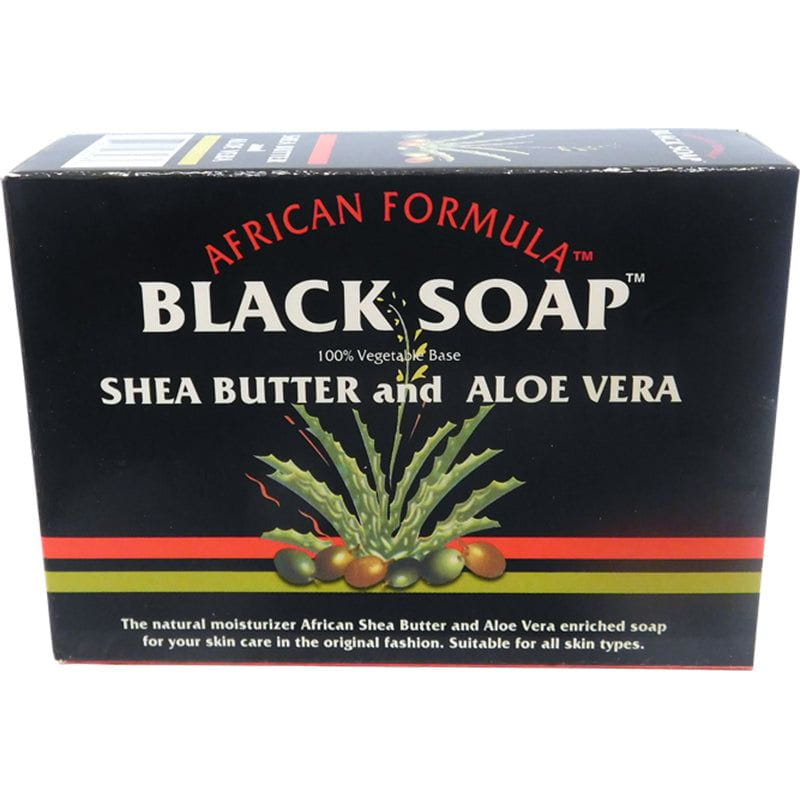 African Formula Black Soap Shea Butter and Aloe Vera 100g - Gtworld.de